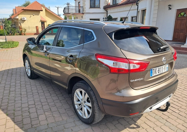 Nissan Qashqai cena 49800 przebieg: 159000, rok produkcji 2014 z Lublin małe 667